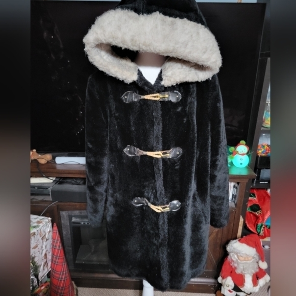 Glenoit deep pile Union made vintage winter jacket‎